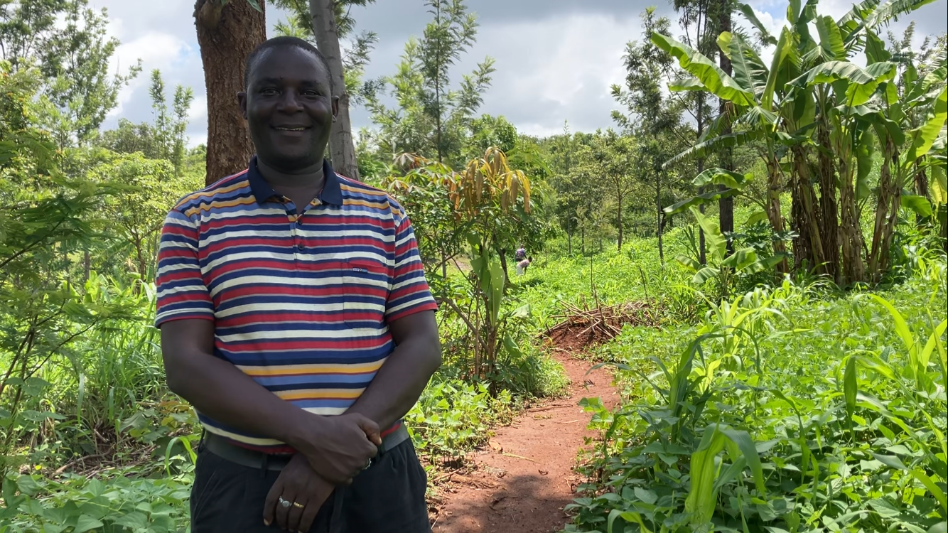 Trees for Kenya’s founder and CEO, Paulino Damiano.