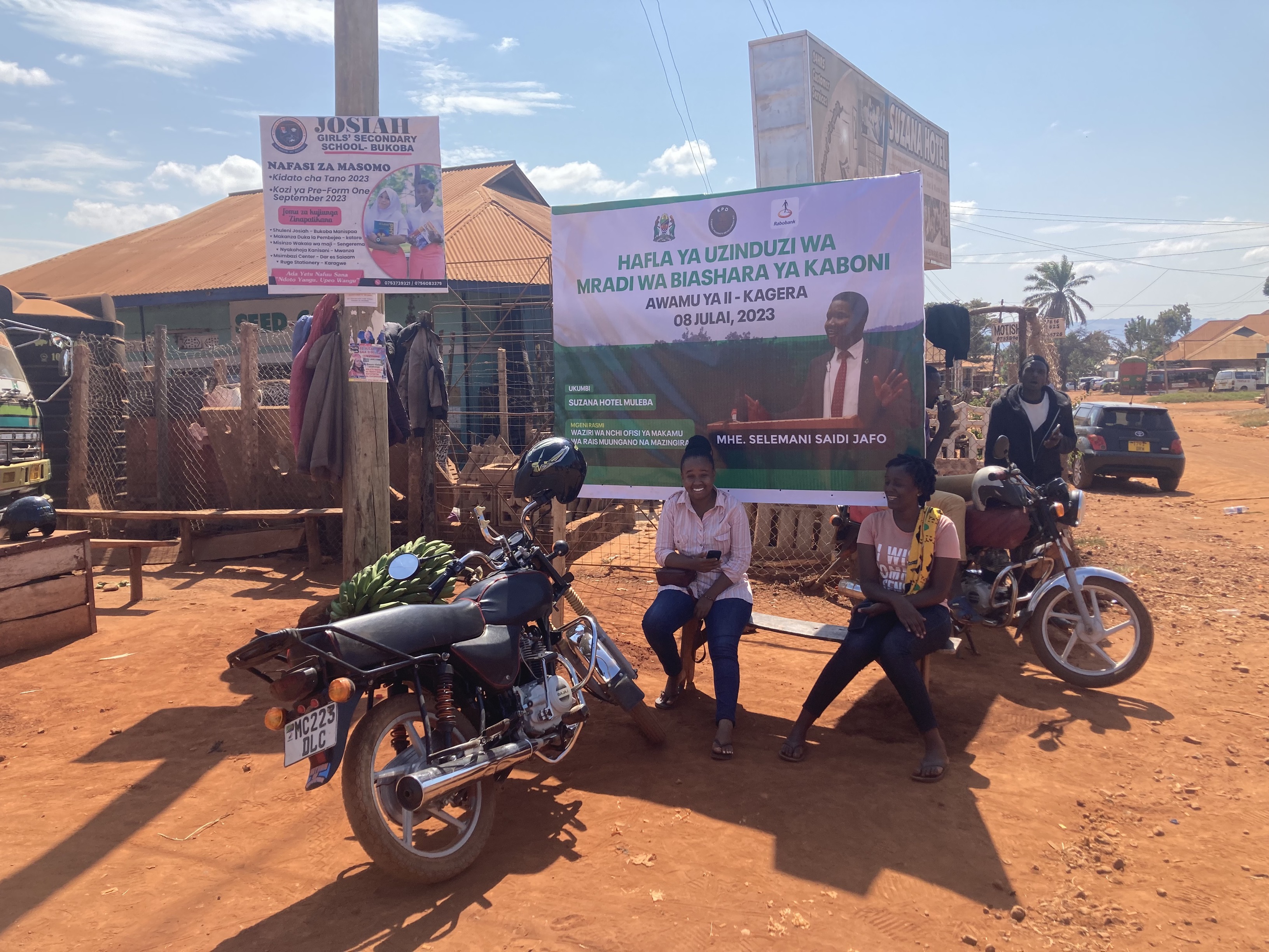 Blog Tanzania Payout Ceremony: Billboard